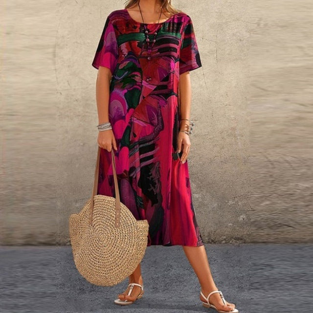 Casual Summer Dress - Nanna