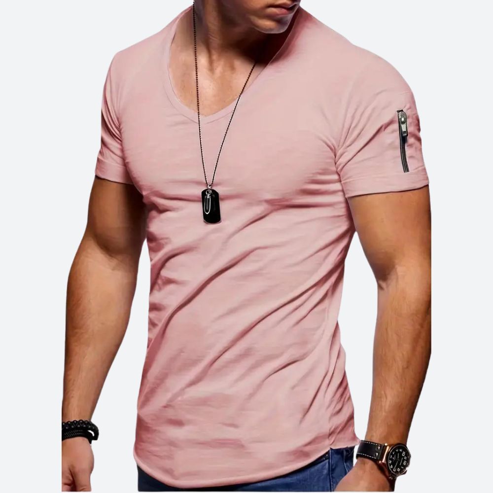 Casual T-Shirt for Men in Large Sizes