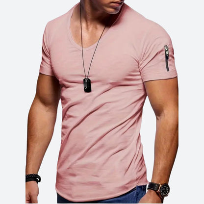 Casual T-Shirt for Men in Large Sizes