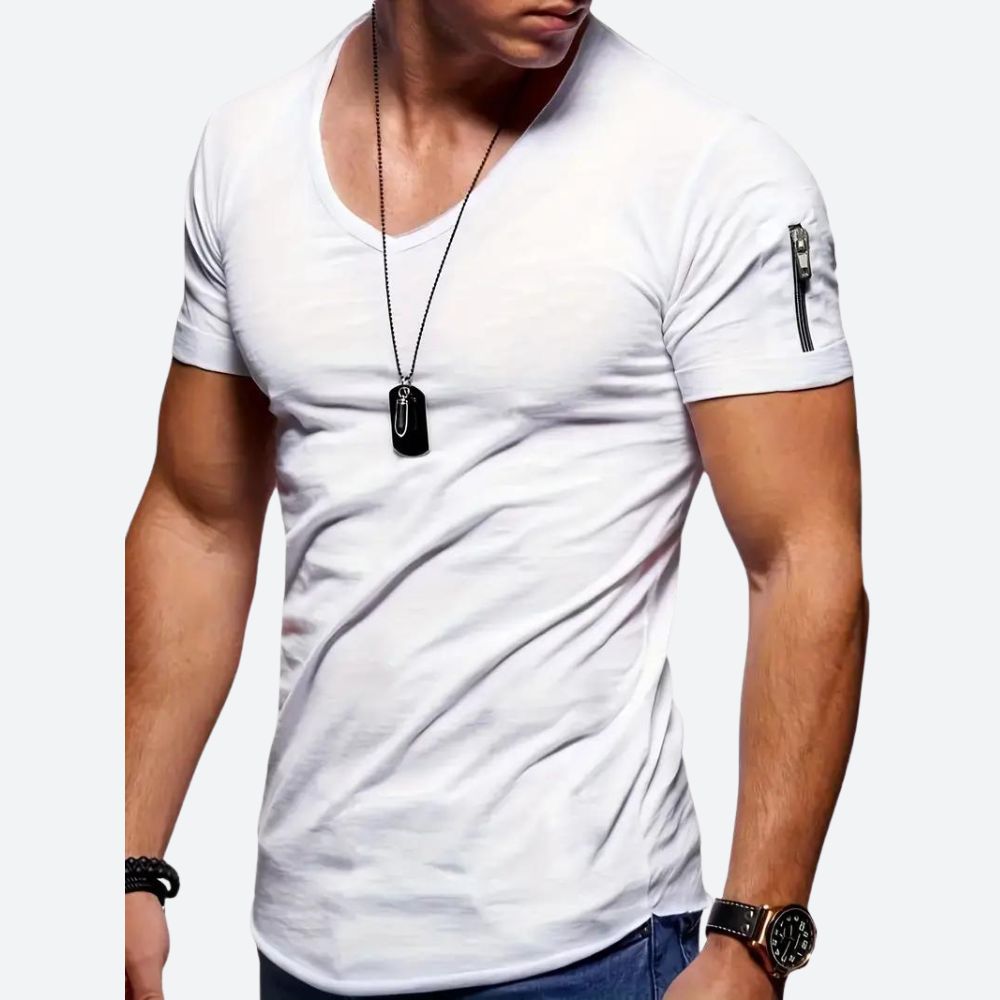 Casual T-Shirt for Men in Large Sizes