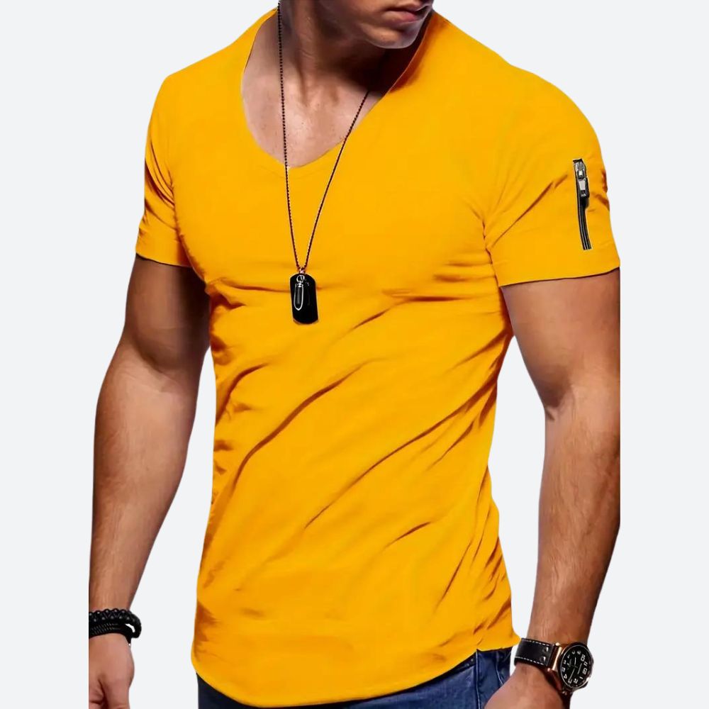 Casual T-Shirt for Men in Large Sizes