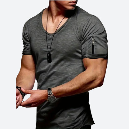 Casual T-Shirt for Men in Large Sizes