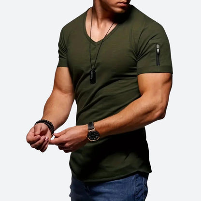 Casual T-Shirt for Men in Large Sizes