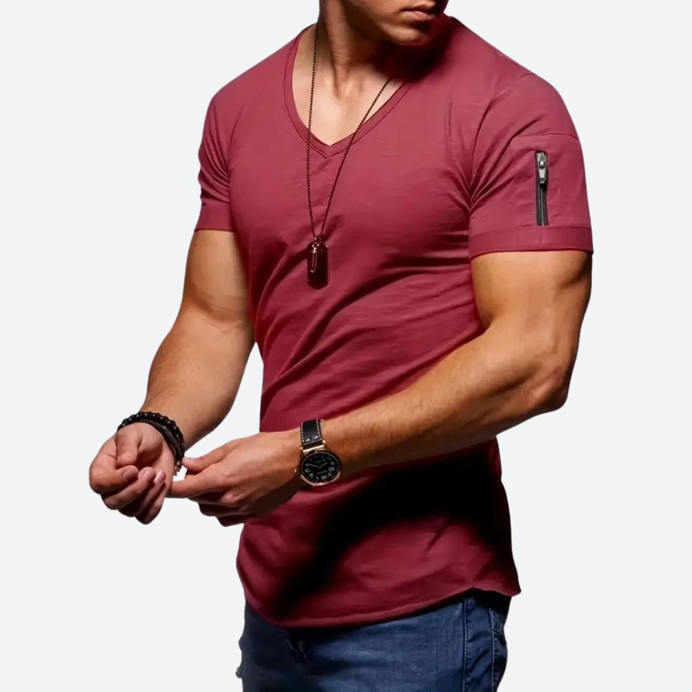 Casual T-Shirt for Men in Large Sizes