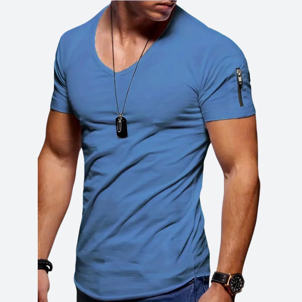 Casual T-Shirt for Men in Large Sizes
