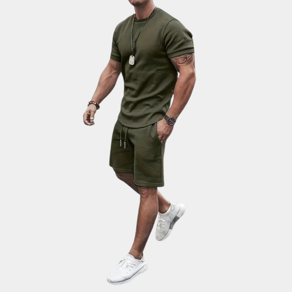 Casual Two-Piece Summer Set for Men - Liam