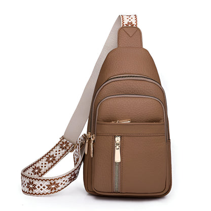 Casual anti-theft crossbody bag: stylish security for everyday use and travel
