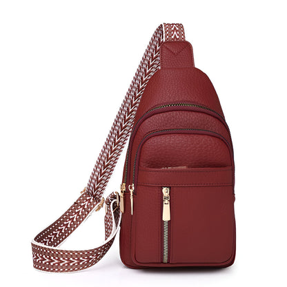 Casual anti-theft crossbody bag: stylish security for everyday use and travel