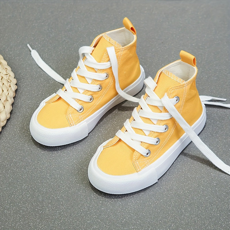 Casual high top lace-up shoes for children outdoor activities - Endie