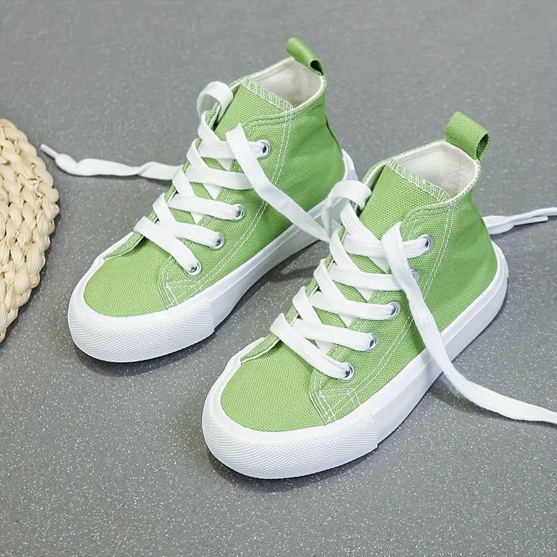 Casual high top lace-up shoes for children outdoor activities - Endie