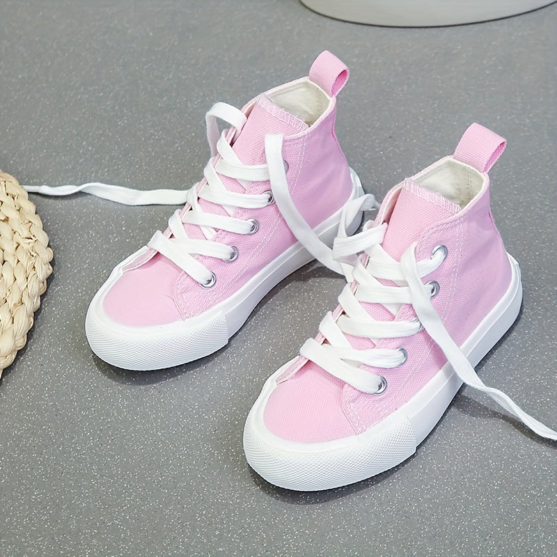 Casual high top lace-up shoes for children outdoor activities - Endie