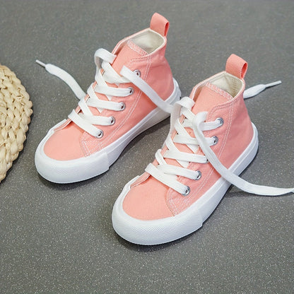 Casual high top lace-up shoes for children outdoor activities - Endie