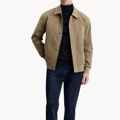 Hugo | Casual jacket with button closure and elastic hem