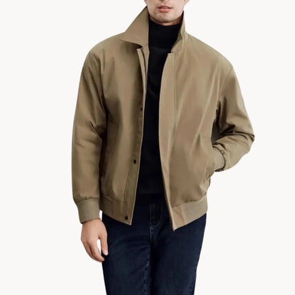 Hugo | Casual jacket with button closure and elastic hem