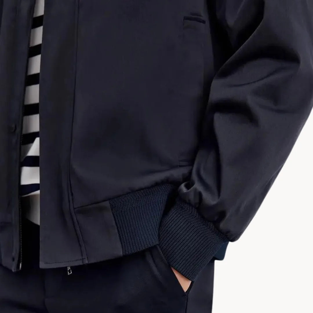 Hugo | Casual jacket with button closure and elastic hem