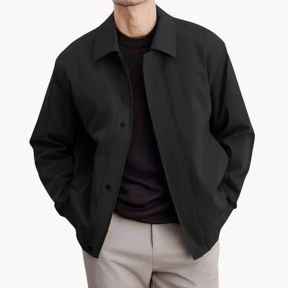 Hugo | Casual jacket with button closure and elastic hem