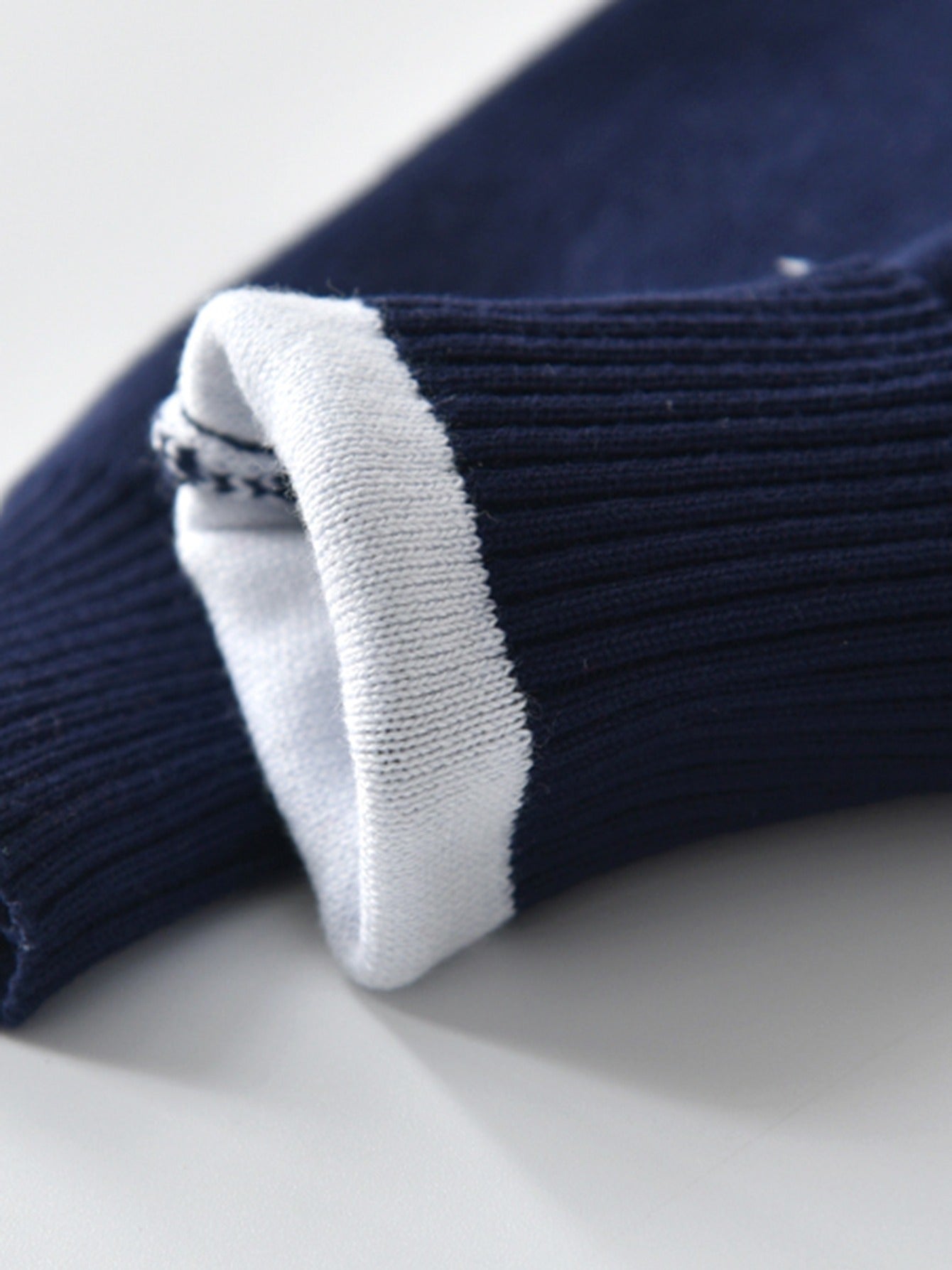 Casual knitted sweater with geometric design for boys - Aciel