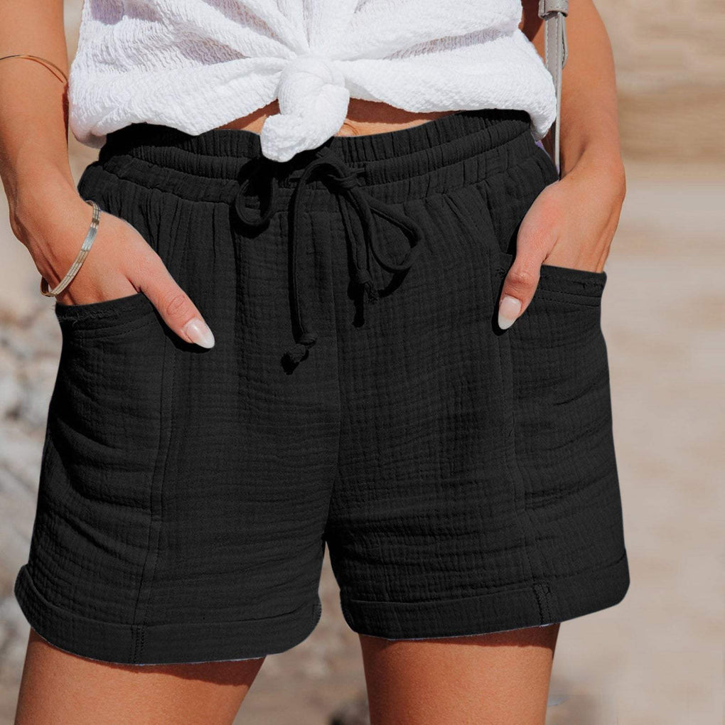 Casual lightweight shorts for women
