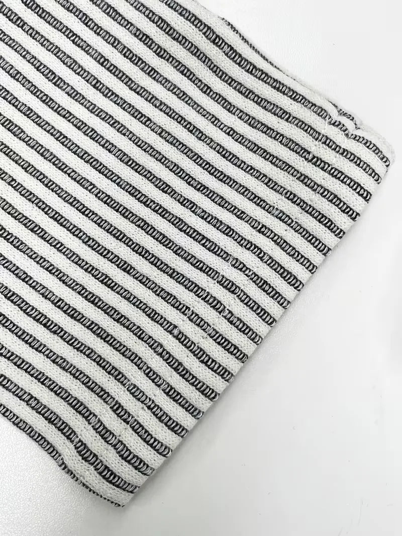 Casual men's T-shirt with jacquard pattern