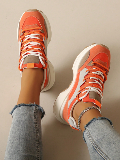 Casual modern colored sneakers for women - Katja