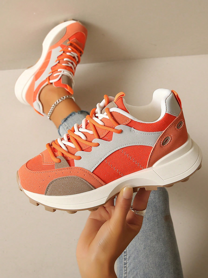 Casual modern colored sneakers for women - Katja