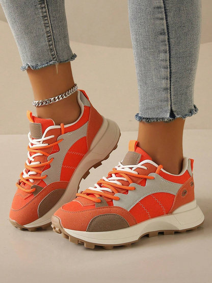 Casual modern colored sneakers for women - Katja