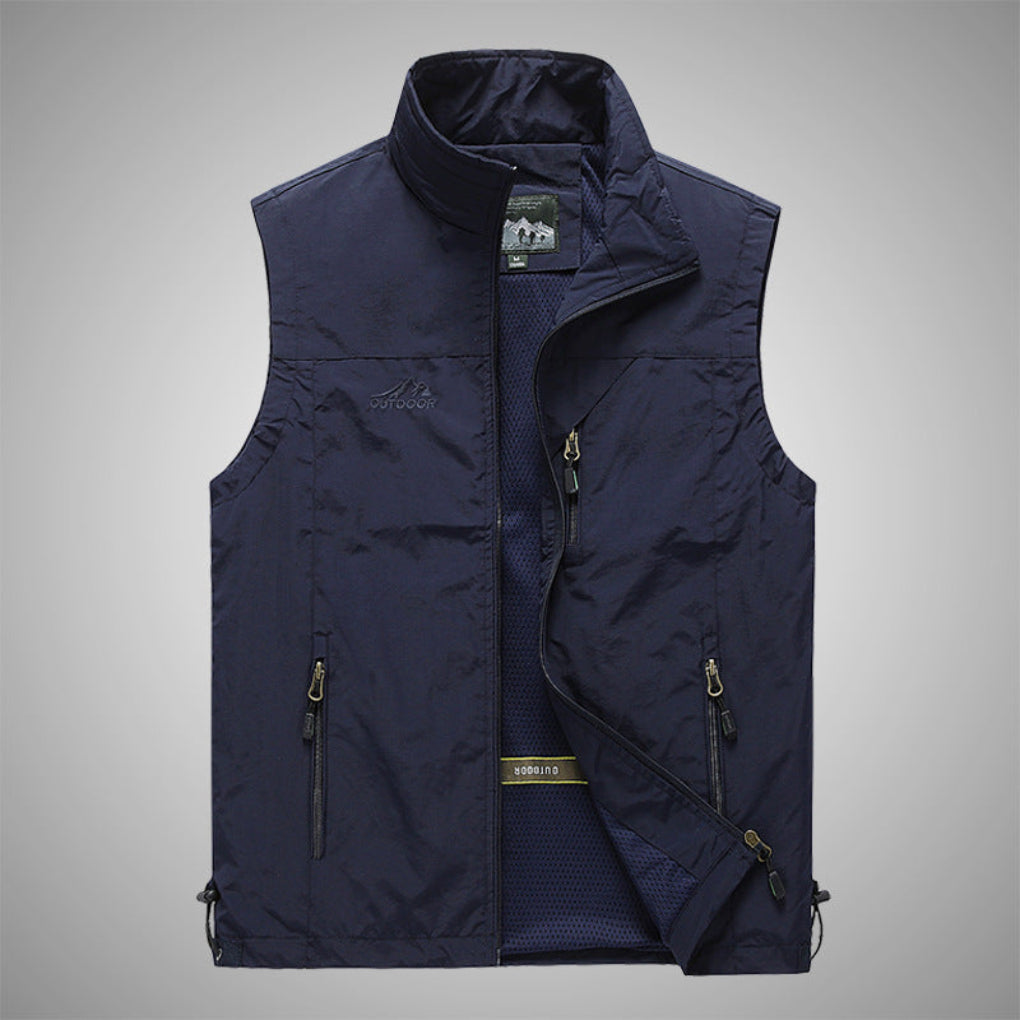 Casual outdoor bodywarmer for men