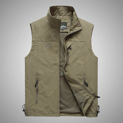 Casual outdoor bodywarmer for men