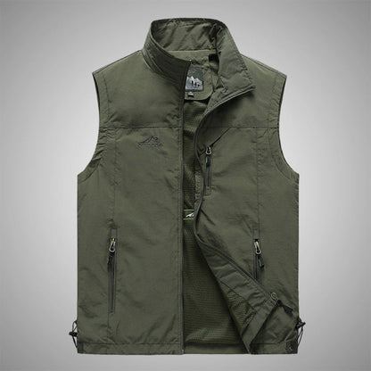 Casual outdoor bodywarmer for men