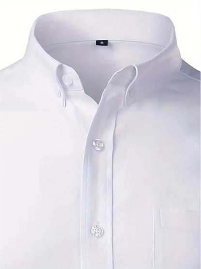 Casual shirt with mandarin collar