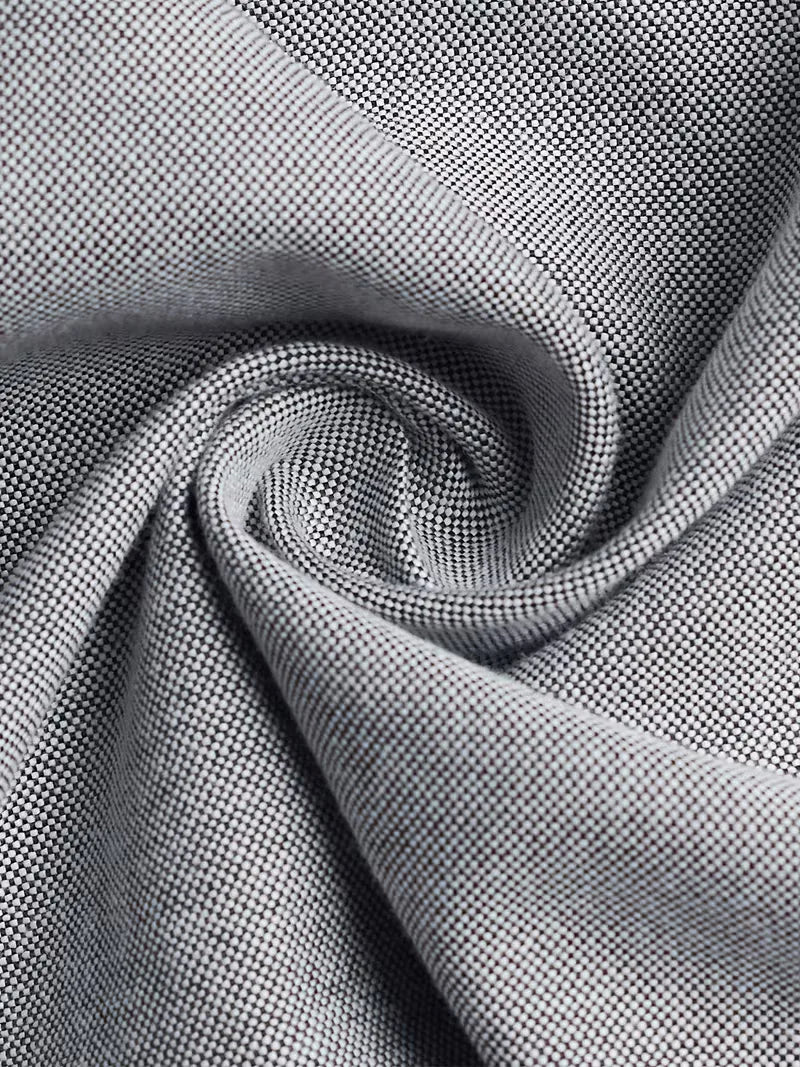 Casual shirt with mandarin collar