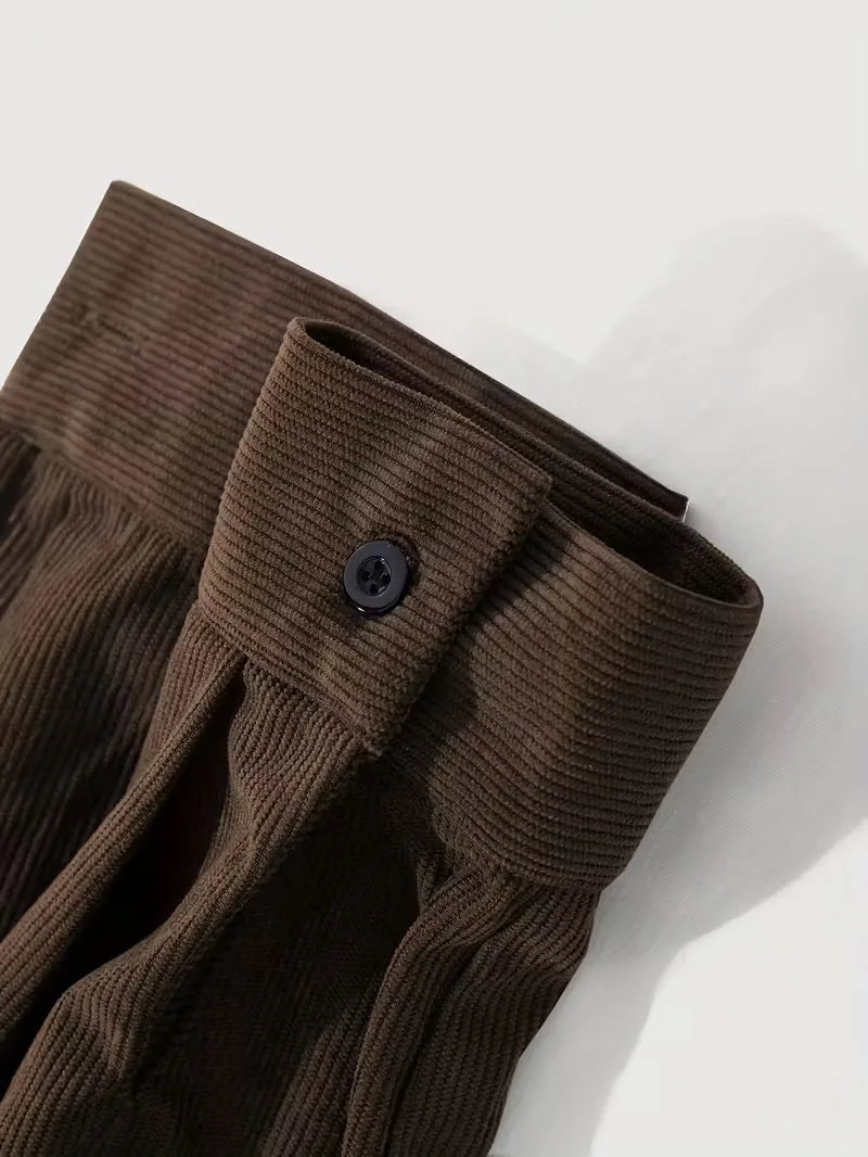Casual shirt with ribbed texture