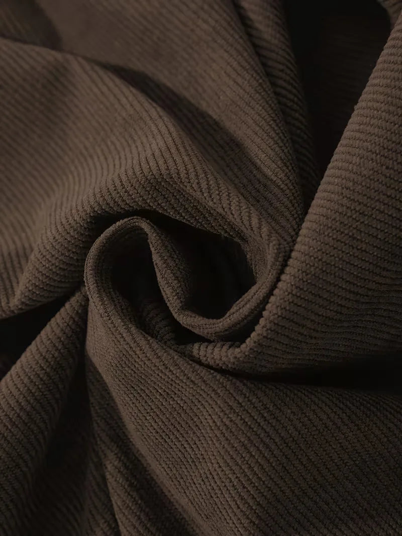 Casual shirt with ribbed texture