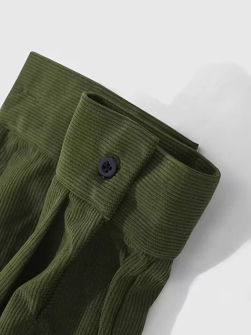 Casual shirt with ribbed texture