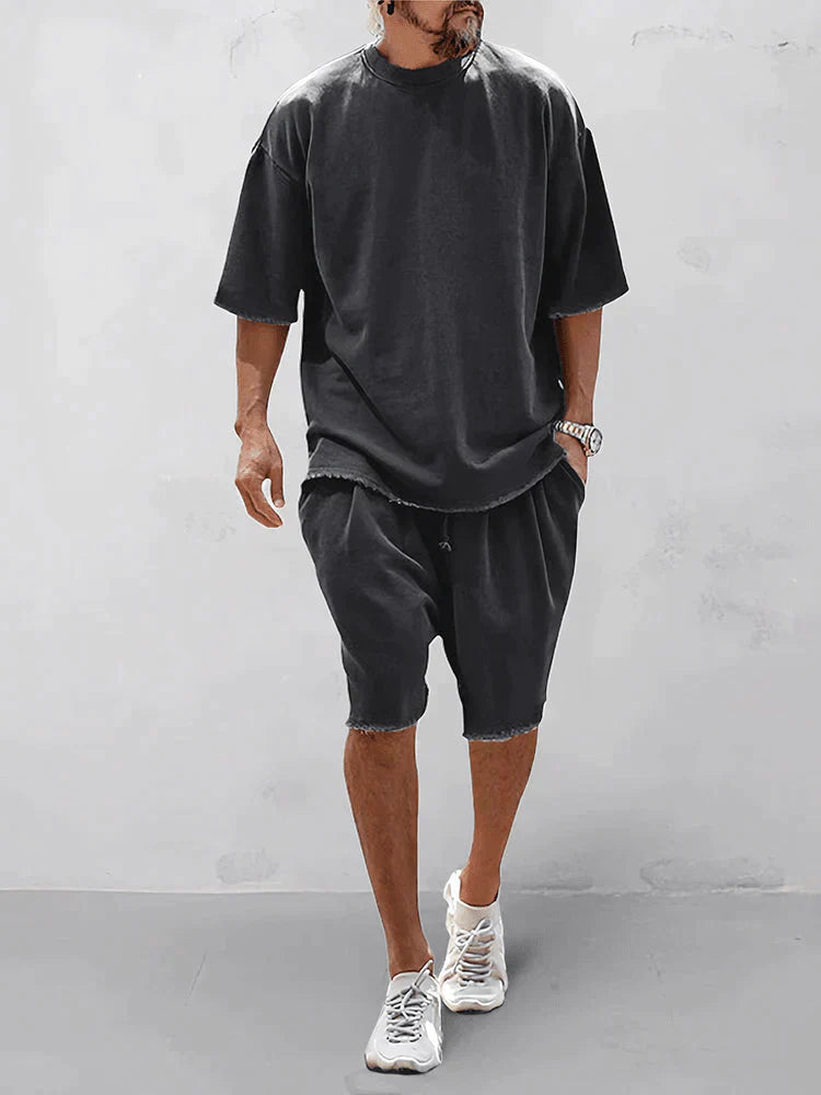 Casual shirt with shorts for men - Mitch