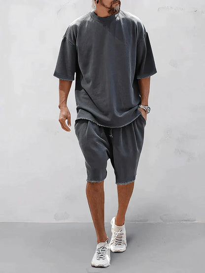Casual shirt with shorts for men - Mitch