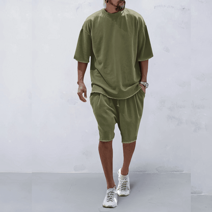 Casual shirt with shorts for men - Mitch