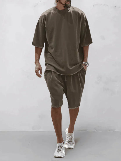 Casual shirt with shorts for men - Mitch