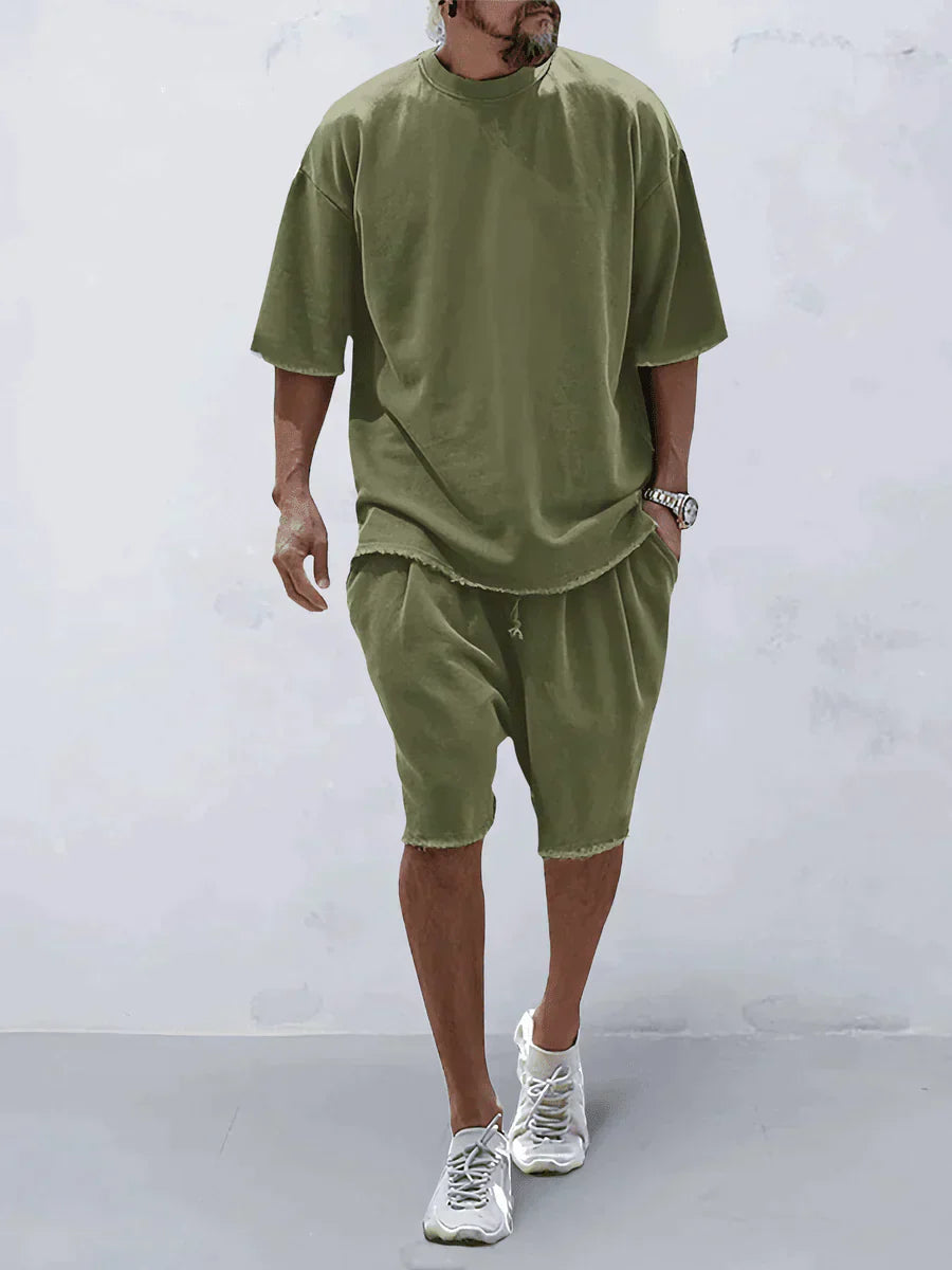 Casual shirt with shorts for men - Mitch