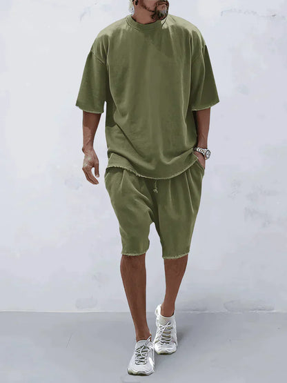 Casual shirt with shorts for men - Mitch