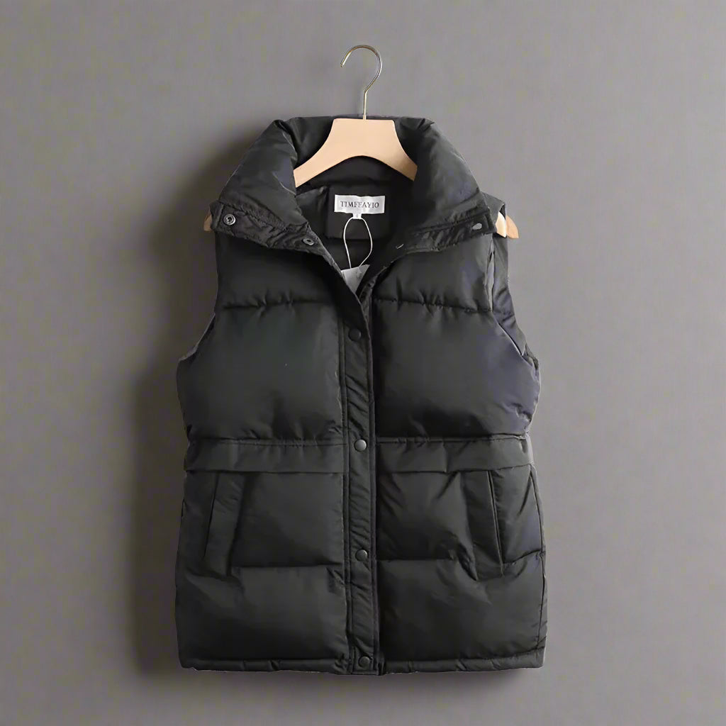 Gilet imbottito antivento da donna