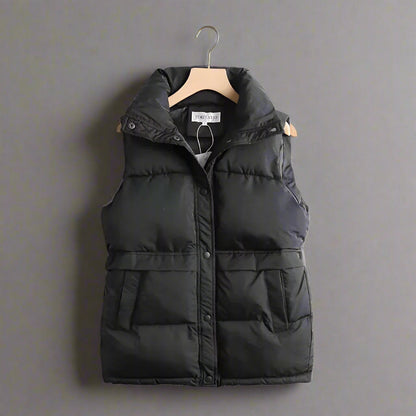 Gilet imbottito antivento da donna