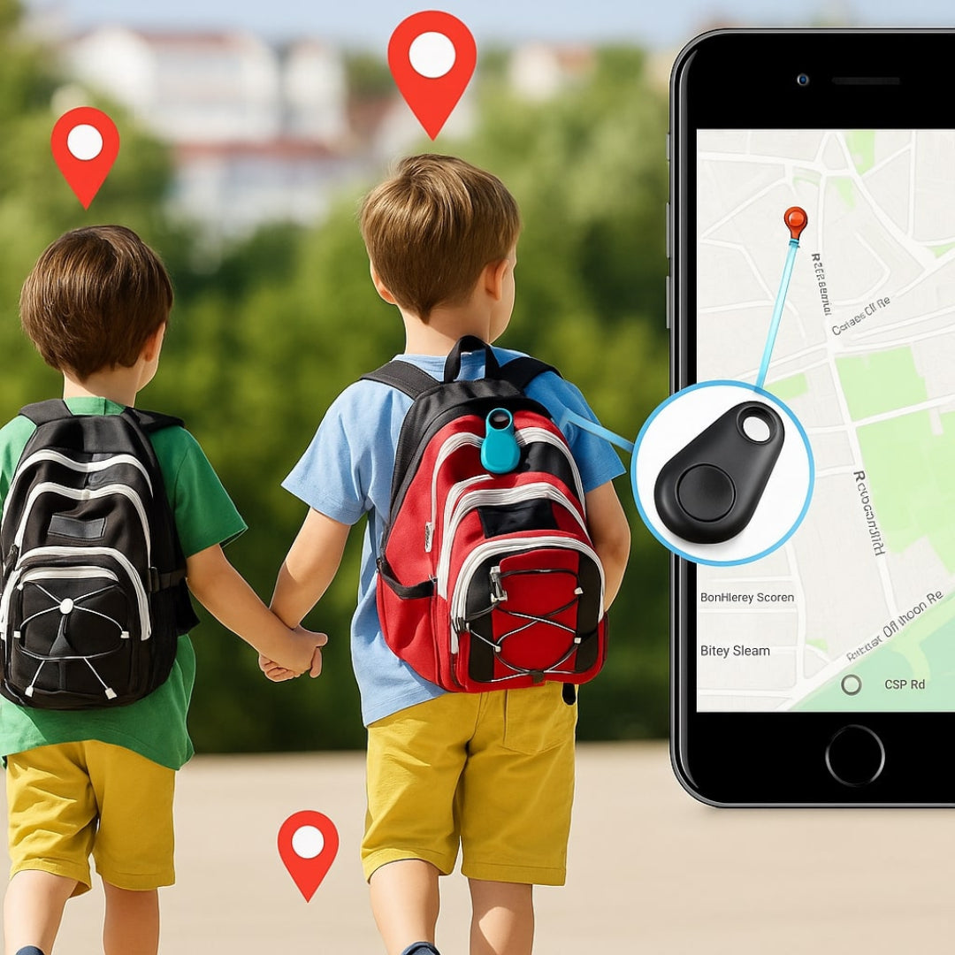 GPS lokátor s aktuální polohou pro děti, domácí mazlíčky a cenné předměty