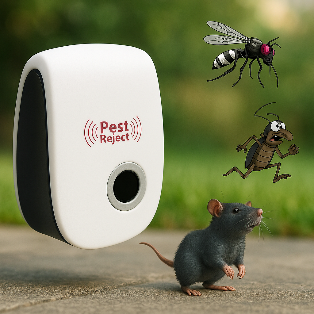 Ultrasone Rat and Mouse Repeller – Quiet, Safe and Chemical-Free