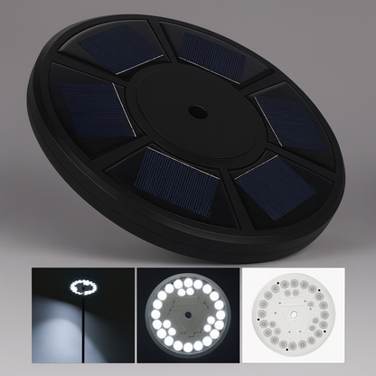 Solar Flagpole Lighting