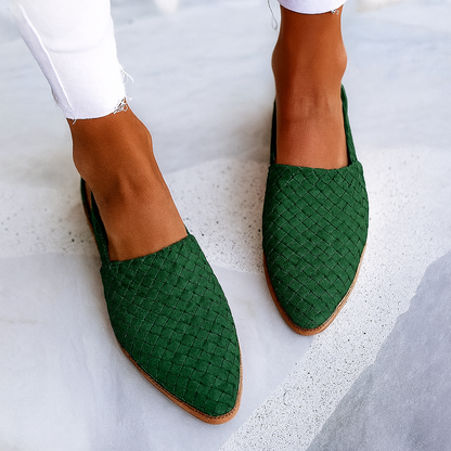Retro British Style Flat Sandals