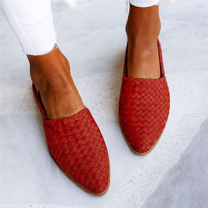 Retro British Style Flat Sandals