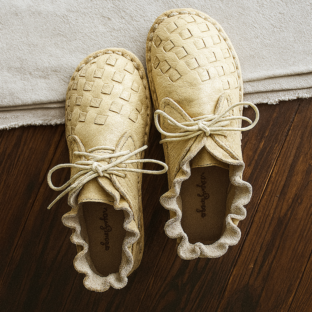 Handmade Cowhide Flats