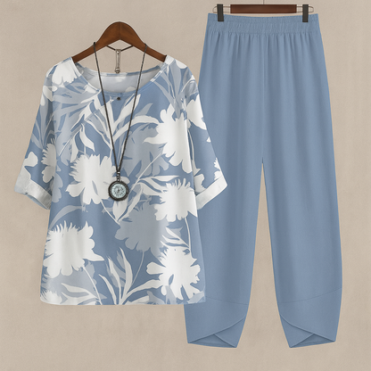 Perfect Comfortable Elegant Floral Set of 2 Pieces