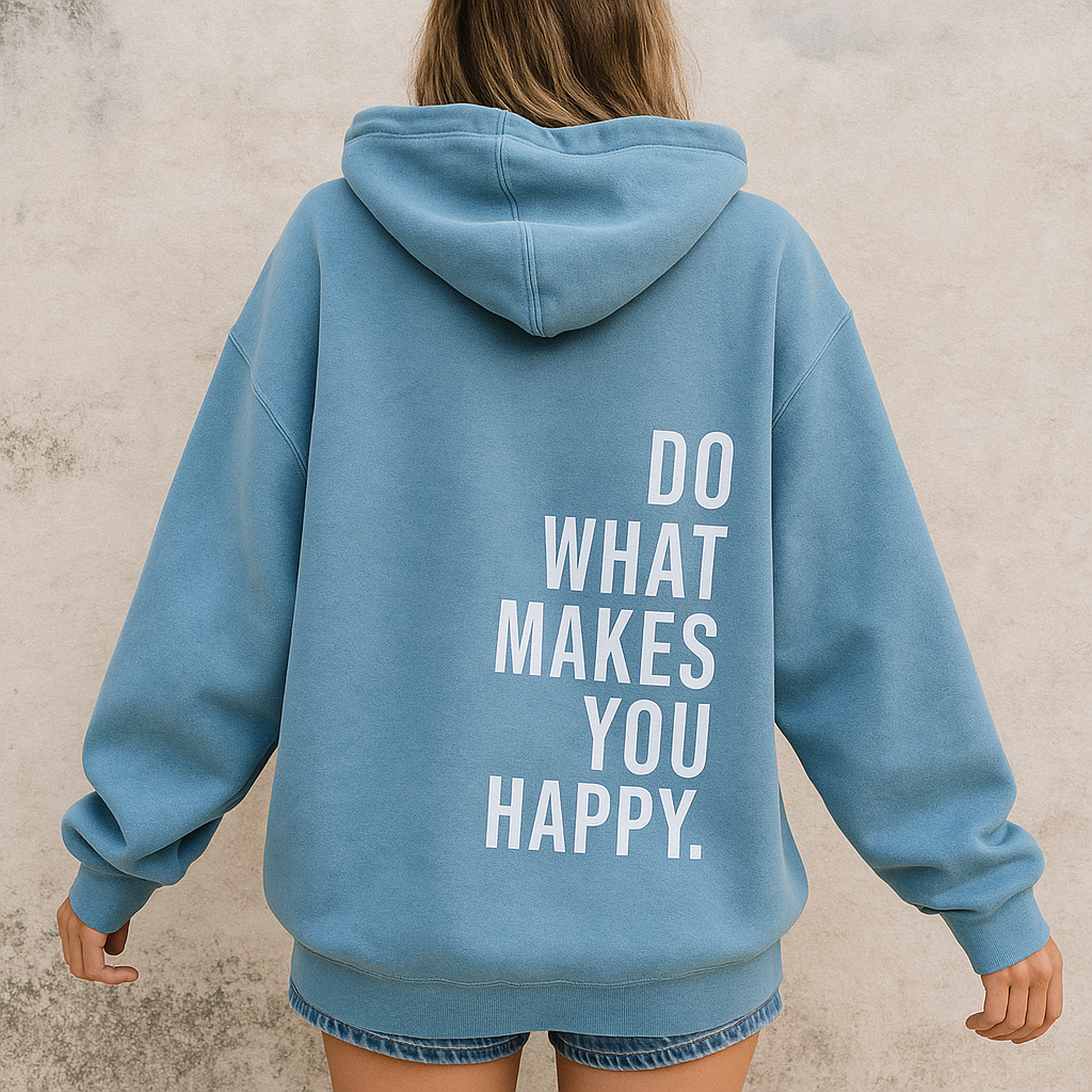 Printed, Comfortable Hoodie with Hood